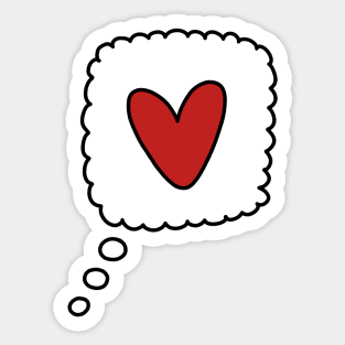 Love Thoughts Sticker